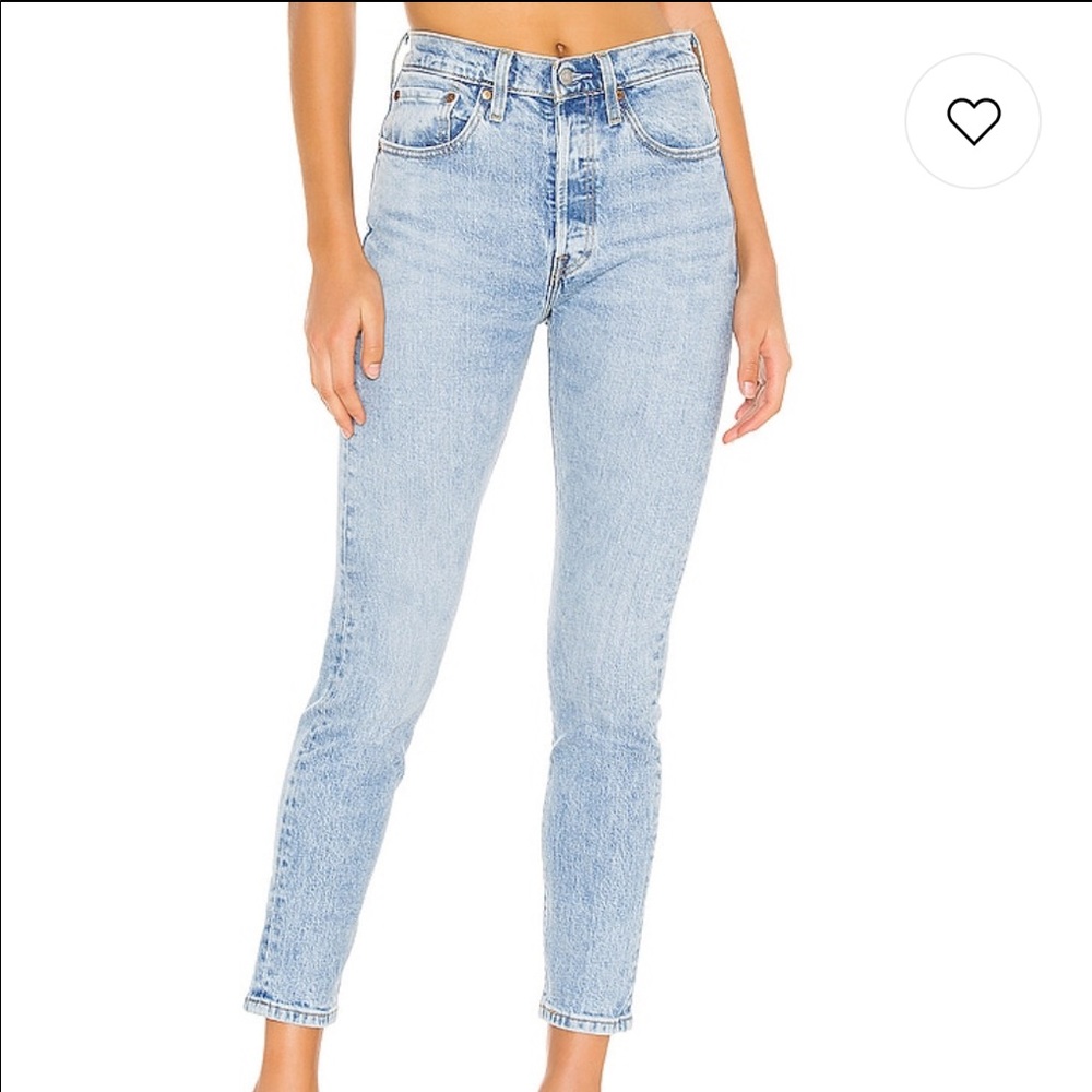 Levi’s 501 Ankle Skinny in Tango Light Size 28